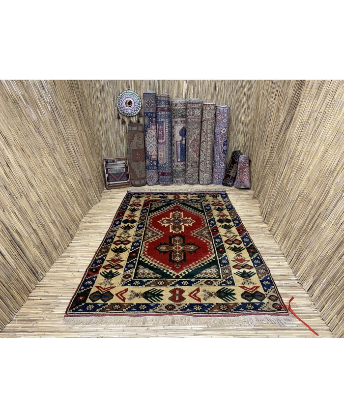 Turkish Döşemealtı Nomadic Handmade Wool on Wool Carpet – FREE SHIPPING..!